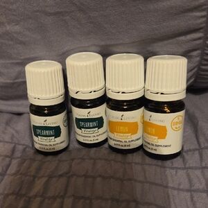 Young Living Bundle. 2 Spearmint and 2 Lemon Vitality.